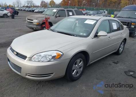 2008 Chevrolet Impala Lt from USA, damaged, VIN 2G1WT58K281298189